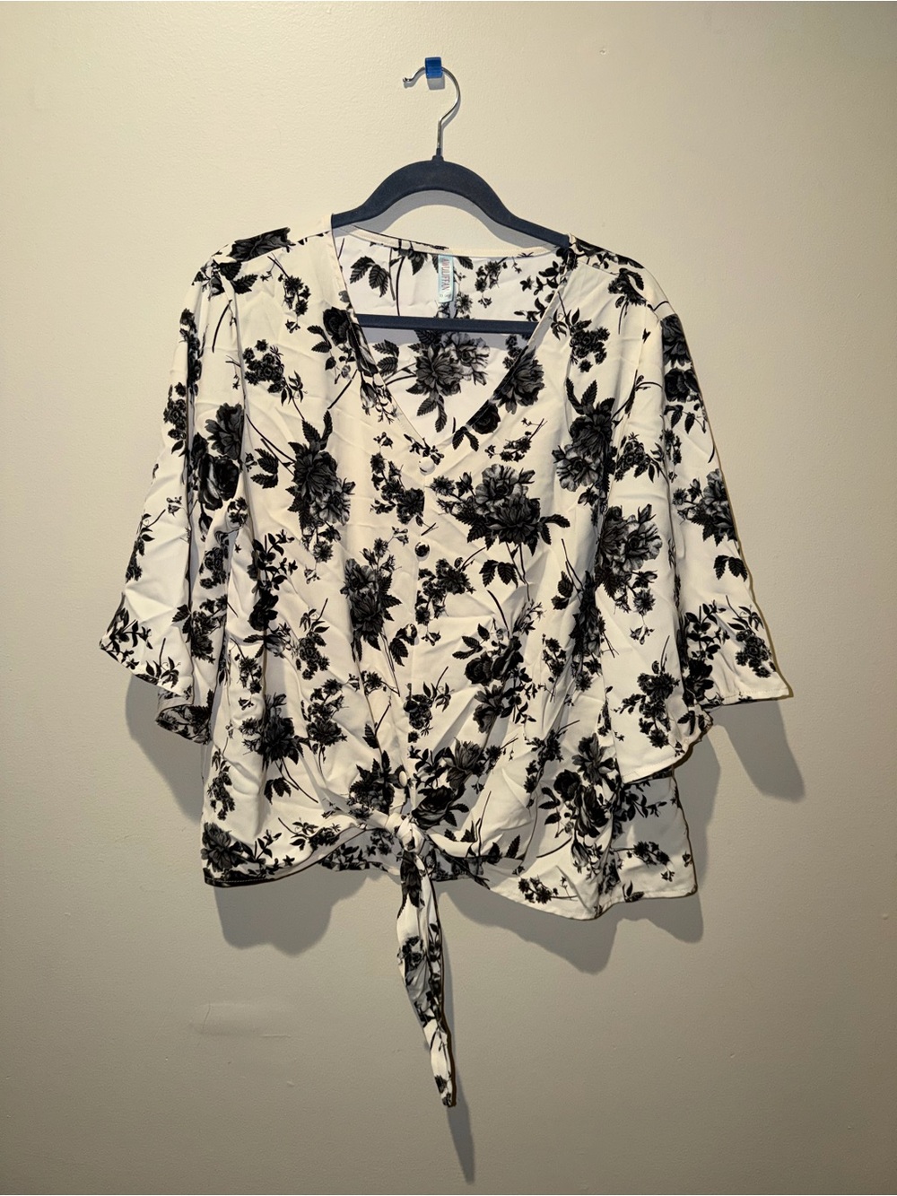 Floral chiffon blouse